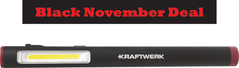 LED Stiftlampe COB 300 wiederaufladbar